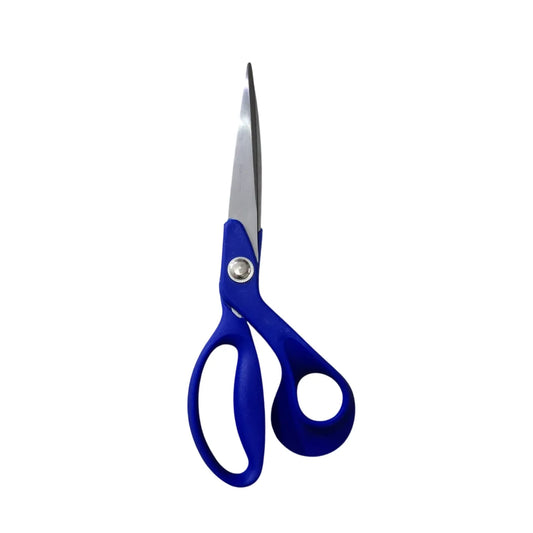 Shop high-quality 10-inch stainless steel scissors perfect for office and craft tasks. Visit Qasimstationers.pk for the best prices and fast delivery!