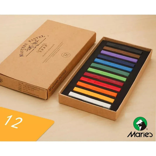 Maries Professional Artist Soft Pastels Crayons Chalk Set 12/24/36/48 Colors