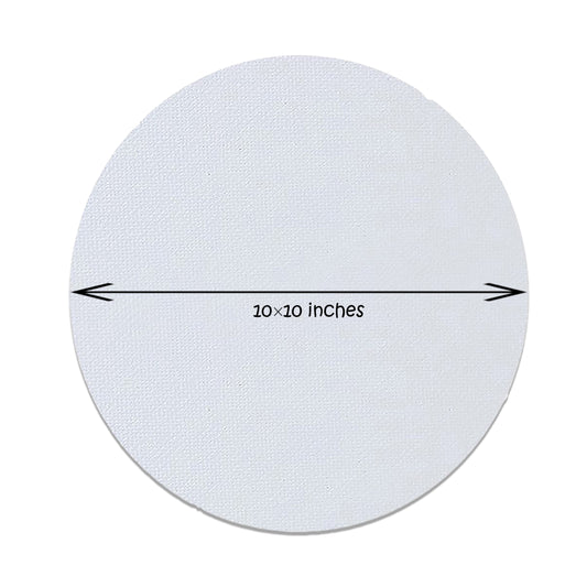 1 Piece of 10 Inches Round White Canvas Board at Best Price in Pakistan. Best Art Supplies, Office & Stationery Store. ✓Free Delivery ✓Cash on Delivery ✓Deals