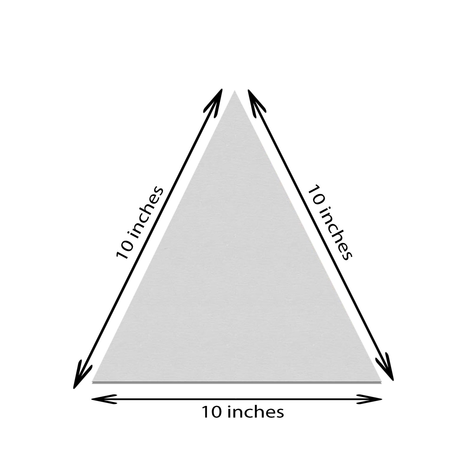 1 Piece of 10x10 Inches Triangle White Canvas Board at Best Price in Pakistan. Best Art Supplies, Office & Stationery Store. ✓Free Delivery ✓Cash on Delivery ✓Deals