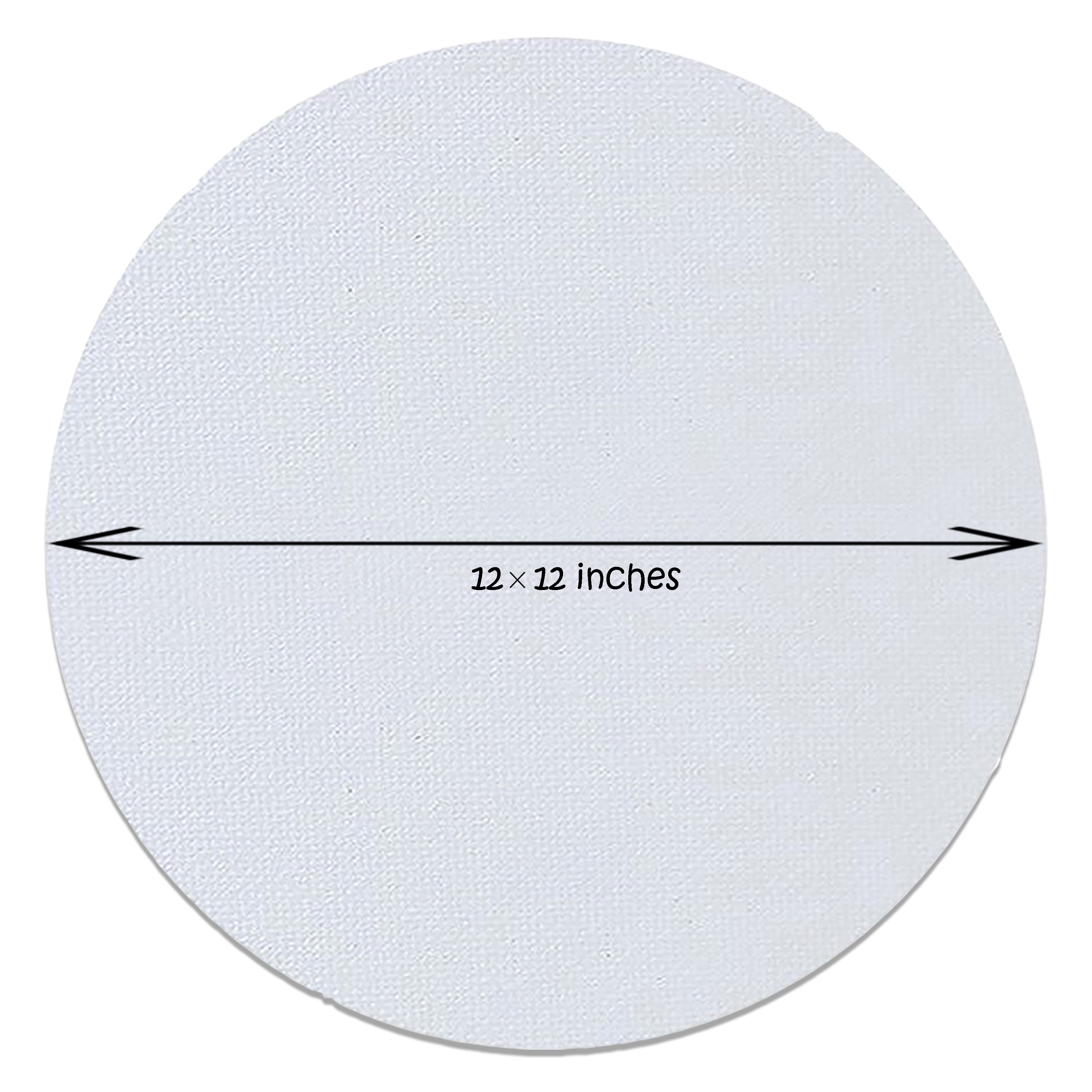 1 Piece of 12 Inches Round White Canvas Board at Best Price in Pakistan. Best Art Supplies, Office & Stationery Store. ✓Free Delivery ✓Cash on Delivery ✓Deals