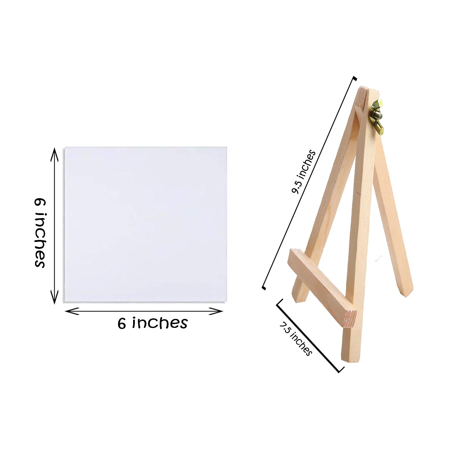 1 Piece Of 6X6 Inches Canvas Board with Easel at Best Price in Pakistan. Best Art Supplies, Office & Stationery Store. ✓Free Delivery ✓Cash on Delivery ✓Deals