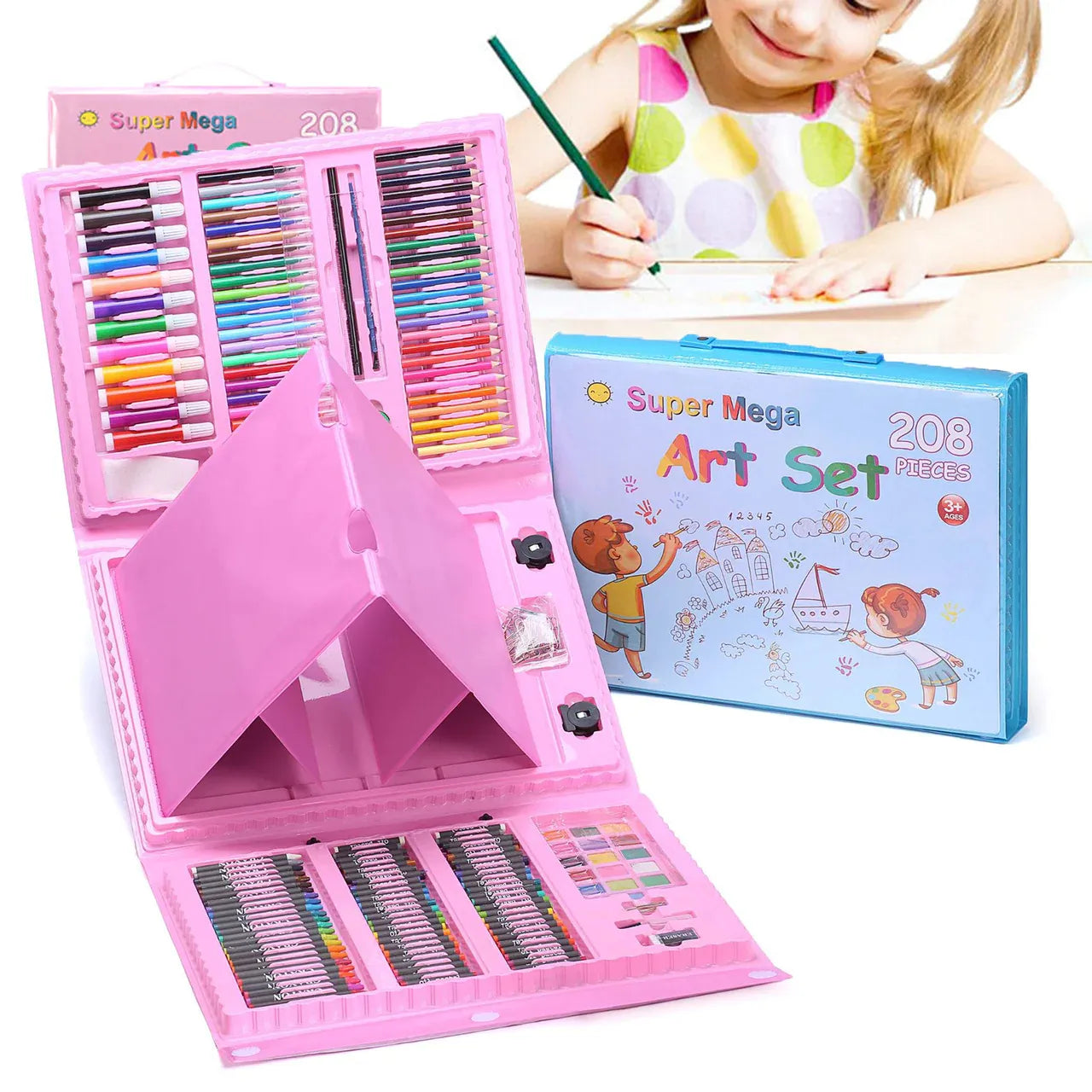 Buy 208 PCS Coloring Kit at Best Art Supplies & Stationery Store. Check Price and Buy Online. ✓ Free Shipping ✓ Cash on Delivery