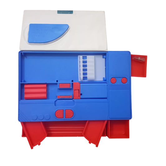 Multifunctional Jumbo Dual Side Magnetic Multipurpose Pencil Box with Calculator for Kids(Avengers)