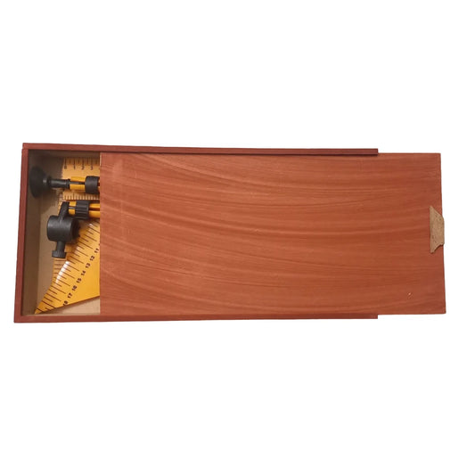 6Pcs Teacher Mathematical Instrument - Geometry Rulers Large Digital Triangle Angle Measurement Compass Set - Teaching Aids for Black And White Board School & Home Use