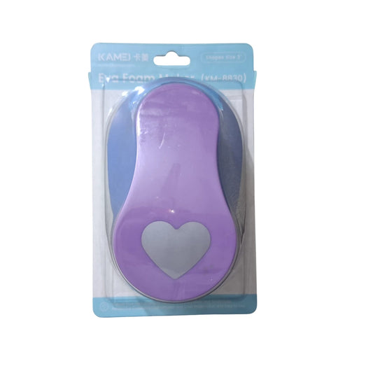 Craft Paper Punch Heart (3 Inch Dia)
