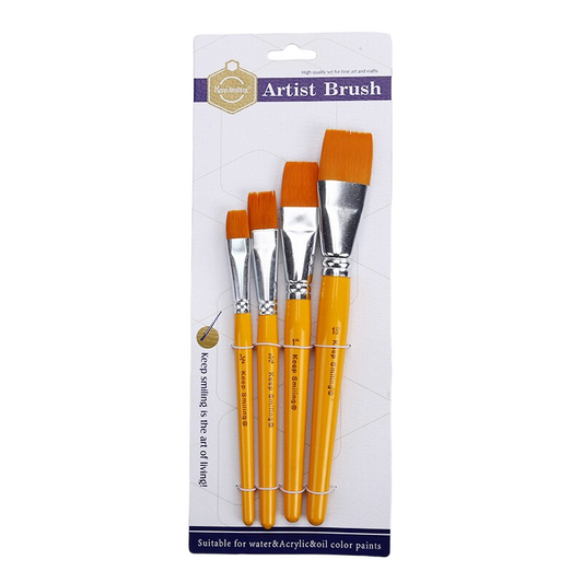Buy 4pcs Keep Smiling Wooden Nylon Straight Hair Brush Set at Best Price in Pakistan. Best Art Supplies, Office & Stationery Store. ✓Free Delivery ✓Cash on Delivery ✓Deals