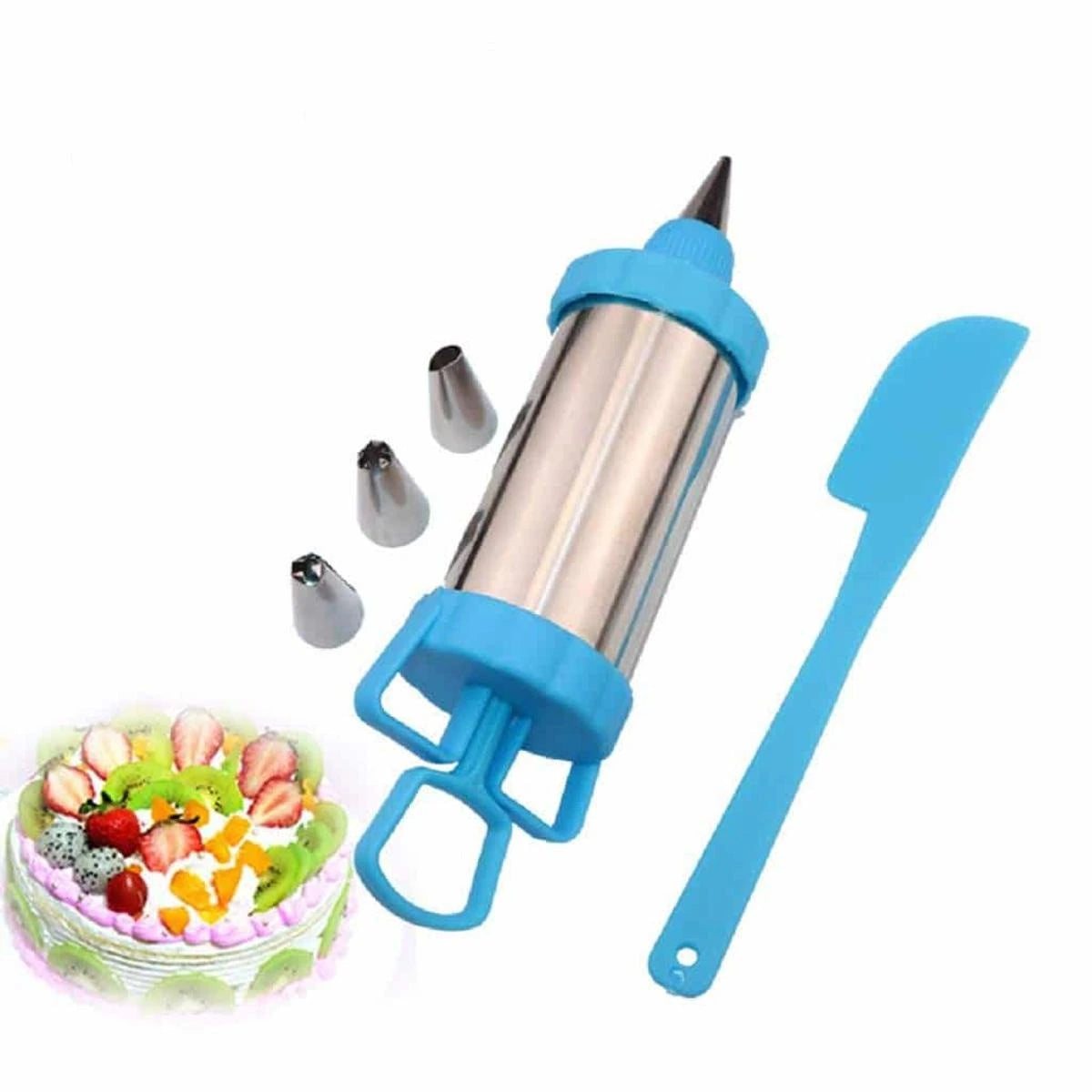 Buy 5 Pcs Set Cream Injection Cream Cake, Pastry Decorator Detachable Nozzles at Qasimstationers.pk Best Art Supplies & Stationery Store. Check Price and Buy Online. ✓ Free Shipping ✓ Cash on Delivery