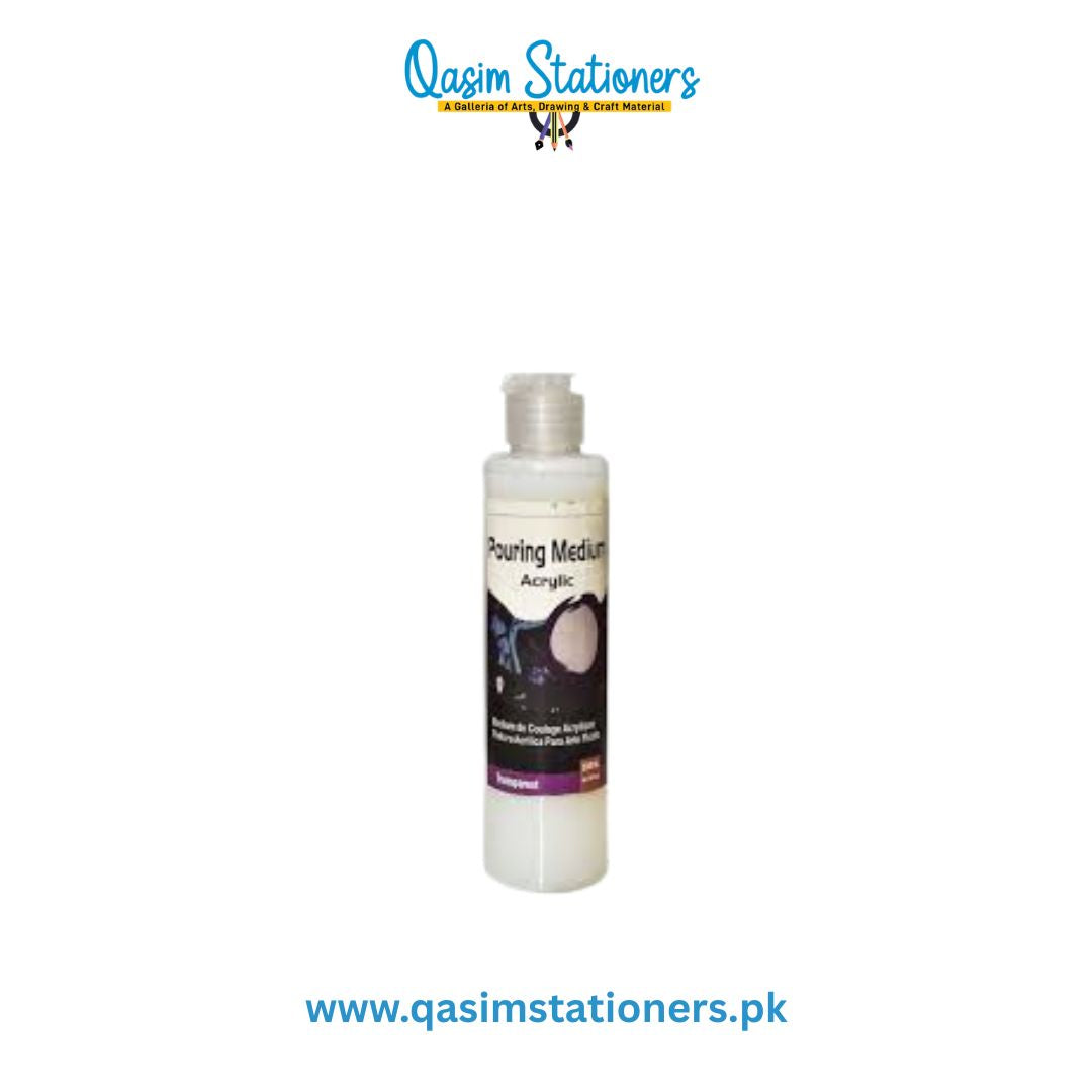 Achieve beautiful paint effects with our 240ml Acrylic Paint Pouring Medium. This non-toxic formula guarantees a smooth application for your creative projects.