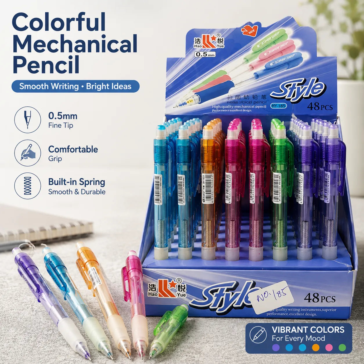 Shop the Baiku 0.5mm Mechanical Pencil at Qasimstationers.pk. Enjoy unbeatable prices and enhance your writing with this reliable clutch pencil!