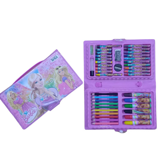 Barbie 42 PCS Multi Coloring Kit/Set With Button Box at Best Prices at Best Price in Pakistan. Best Art Supplies, Office & Stationery Store. ✓ Free Delivery ✓ Cash on Delivery ✓ Deals