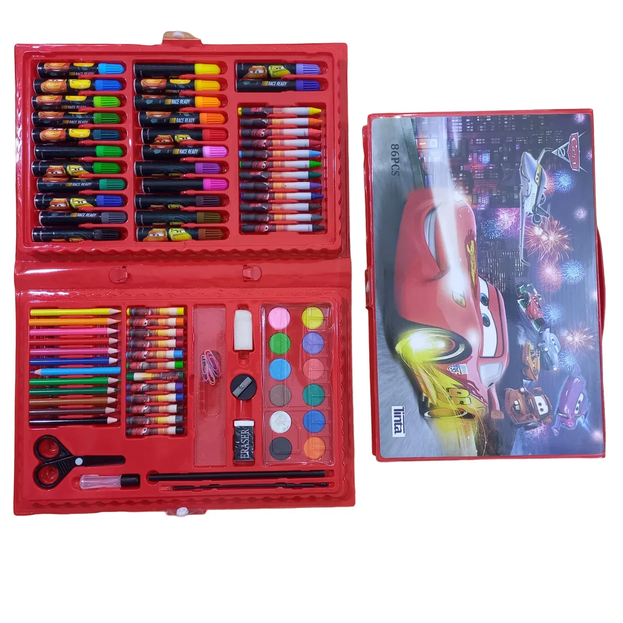 Cars Multi Color 86 PCS Kit / Set with Button Box Best Quality at Best Prices at Best Price in Pakistan. Best Art Supplies, Office & Stationery Store. ✓ Free Delivery ✓ Cash on Delivery ✓ Deals