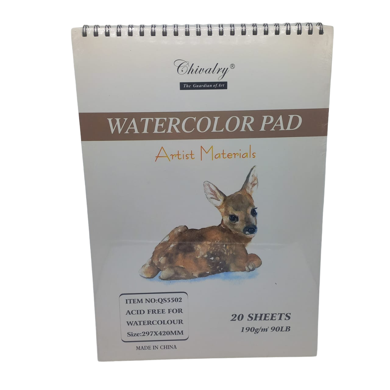 Chivalry Watercolor Pad For Artist A3 Size 20 Sheets 190gsm at Best Price in Pakistan. Best Art Supplies, Office & Stationery Store. ✓Free Delivery ✓Cash on Delivery ✓Deals