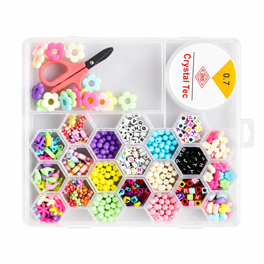 Create stunning jewellery with our DIY beads box and bracelet making kits. Visit Qasimstationers.pk for the best prices and start crafting today!