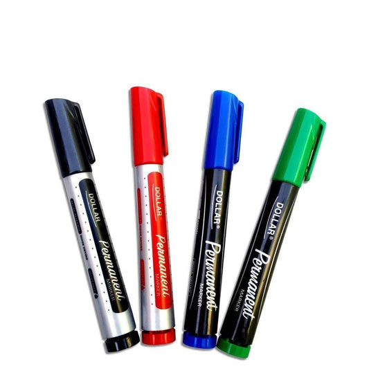 Choose Dollar Brand permanent markers for their exceptional quality and smooth application. Ideal for calligraphy, school projects, and office tasks at an economical price.
