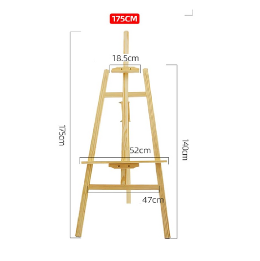 Fine Art Wooden A-Frame Artist Easel - 175cm at Best Price in Pakistan. Best Art Supplies, Office & Stationery Store. ✓ Free Delivery ✓ Cash on Delivery ✓ Deals