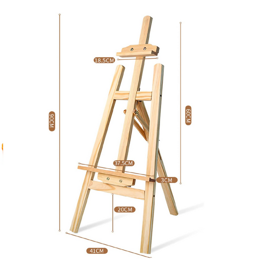 Fine Art Wooden A-Frame Artist Easel - 90cm at Best Price in Pakistan. Best Art Supplies, Office & Stationery Store. ✓ Free Delivery ✓ Cash on Delivery ✓ Deals