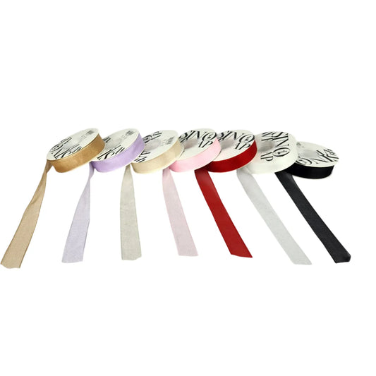 Shop high-quality pearl gift wrapping ribbon fabric, 25mm x 25 yards, at Qasimstationers.pk. Enjoy the best prices and enhance your gifting experience!