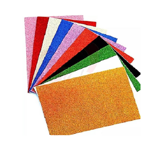 Glitter Foamic Sheets A4 Size Mix color - Pack of 10 at Best Price in Pakistan. Best Art Supplies, Office & Stationery Store. ✓ Free Delivery ✓ Cash on Delivery ✓ Deals