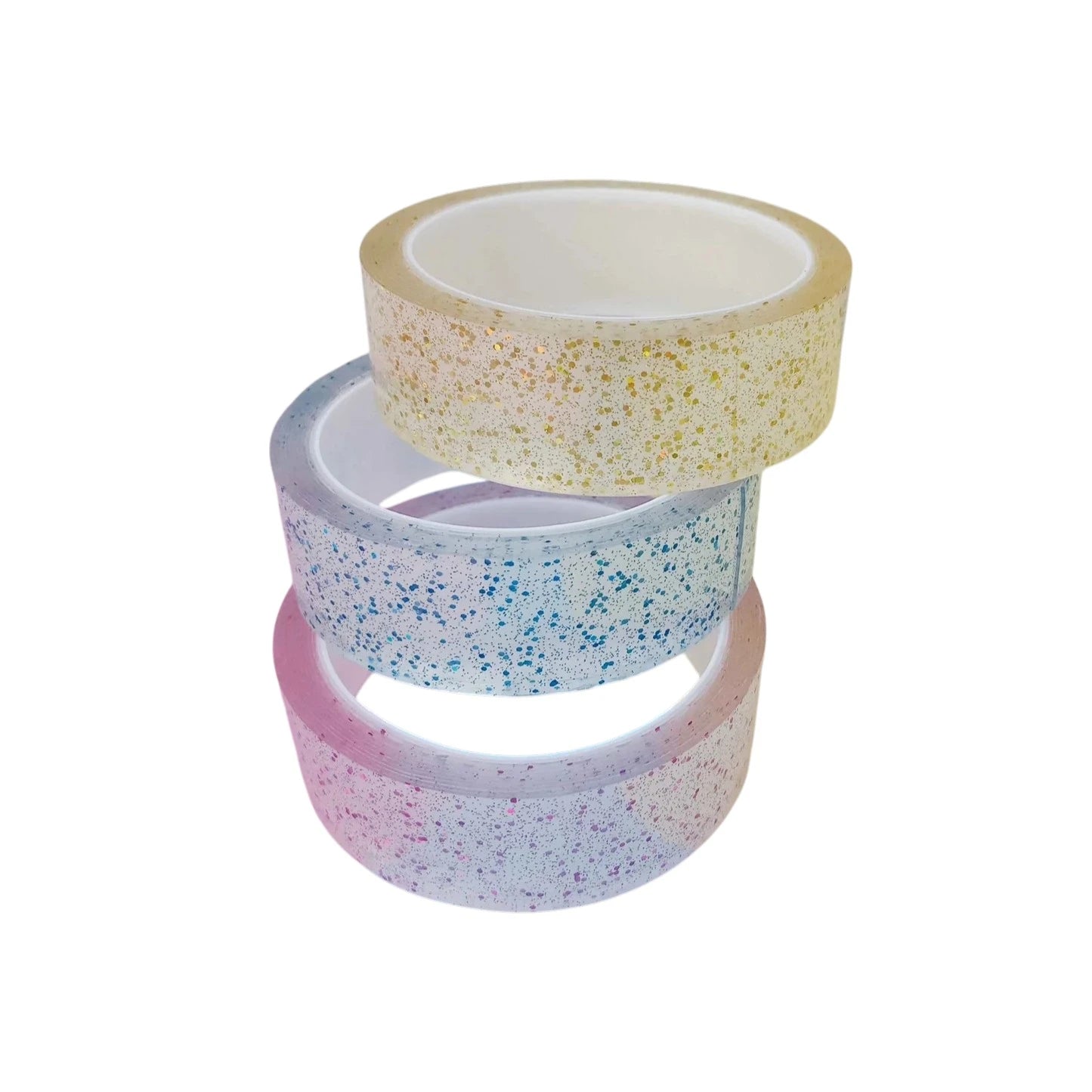 glitter nano traceless double sided magic tape reusable transparent adhesive strip