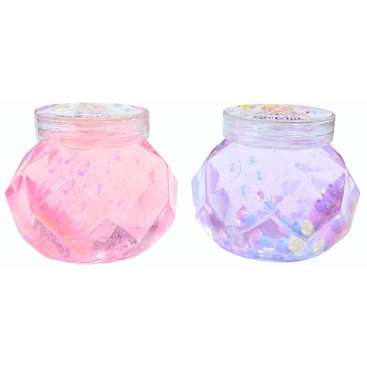 Shop Jelly Based Sparkling Slime in vibrant colors at Qasimstationers.pk. Get the best price for 1 piece and unleash your creativity today!