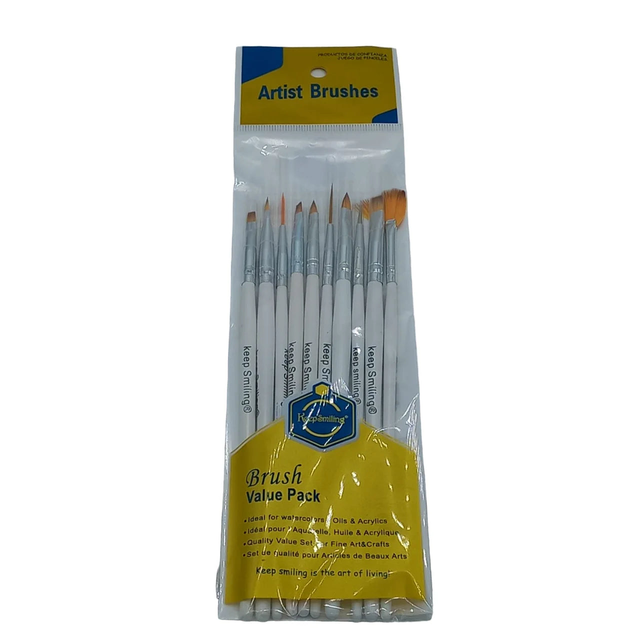 Keep Smiling 10 pcs Set Liner Brush Fine Detailing Paint Brush for Painting at Best Price in Pakistan. Best Art Supplies, Office & Stationery Store. ✓Free Delivery ✓Cash on Delivery ✓Deals