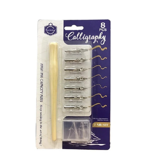 Keep Smiling 8 Pcs Calligraphy Dip Pen Set at Best Price in Pakistan. Best Art Supplies, Office & Stationery Store. ✓Free Delivery ✓Cash on Delivery ✓Deals