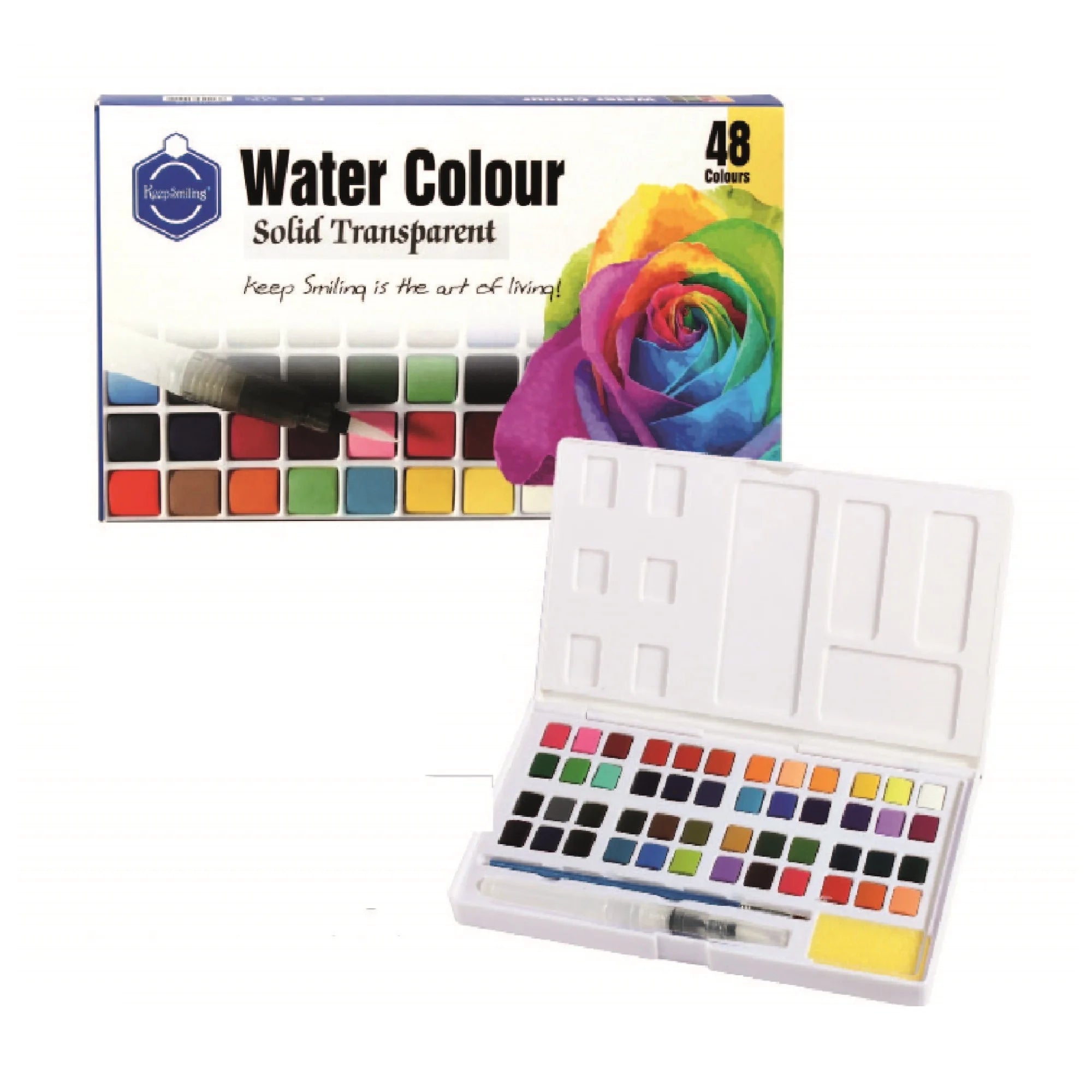 Buy Keep Smiling Aquarelle Solid Transparent watercolor Paint set Pack of 48 at Best Price in Pakistan. Best Art Supplies & Stationery Store. ✓ Free Delivery ✓Deals ✓Cash on Delivery