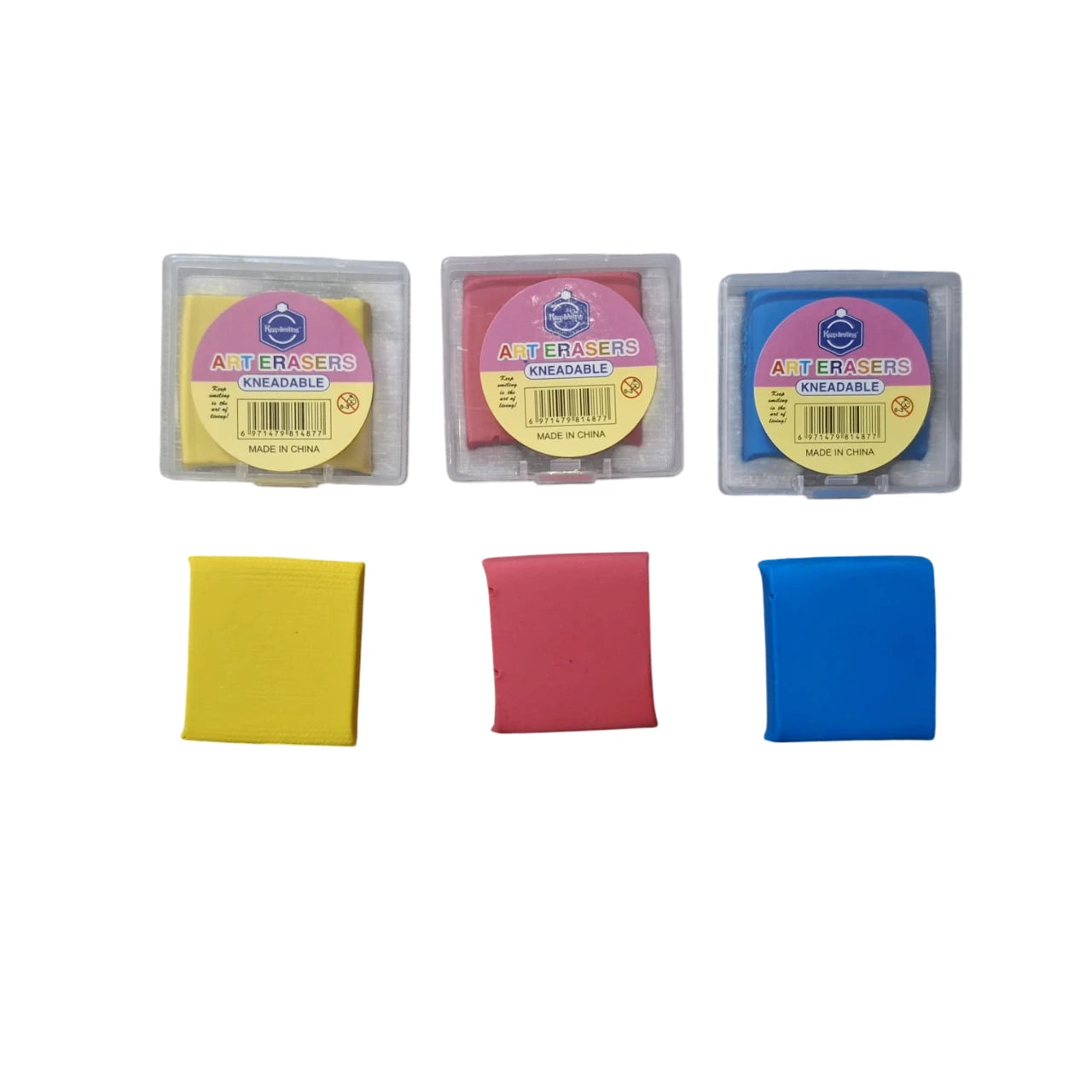 Buy Keep Smiling Kneadable Eraser In Plastic Box at Best Art Supplies & Stationery Store. Check Price and Buy Online. ✓ Free Shipping ✓ Cash on Delivery