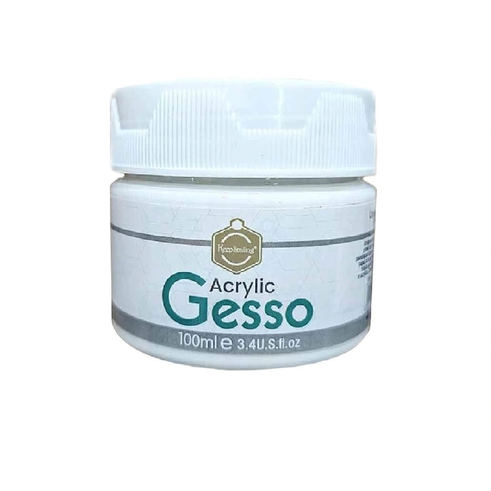 Buy Keep Smiling White Acrylic Gesso 100ml at Best Price in Pakistan. Best Art Supplies & Stationery Store. ✓Free Delivery ✓Check Price and Buy Online ✓Cash on Delivery
