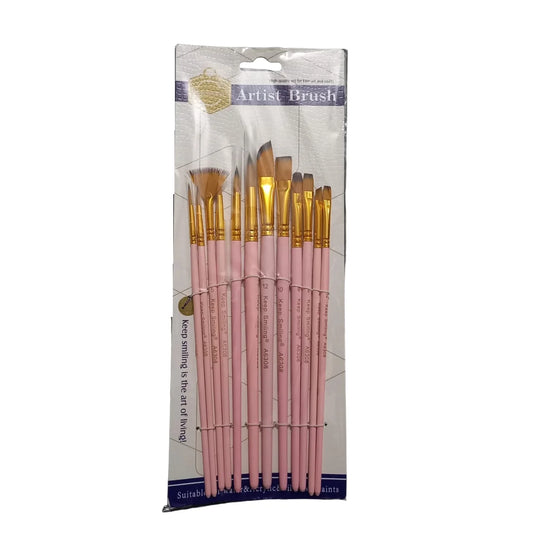 Buy Keep Smiling professional Multi shapes Paint Brush (6308) - Pack of 12 at Best Price in Pakistan. Best Art Supplies, Office & Stationery Store. ✓Free Delivery ✓Cash on Delivery ✓Deals