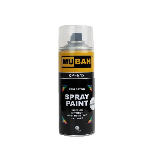 Lacquer Spray MUBAH (Imported) for Glossy Finish 400ml