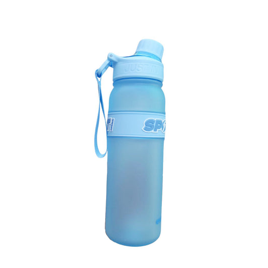 Leakproof 1000ml BPA-free sports water bottle with flip-top lid, wrist strap & ergonomic grip. Perfect for gym, travel & daily use. Stay hydrated on the go!