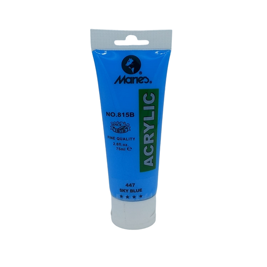 Marie's Acrylic Paint Colors offering exceptional dryness and air permeability. 75ml Tube All Shade Available Shop today for top art supplies with free shipping at Qasimstationers.pk