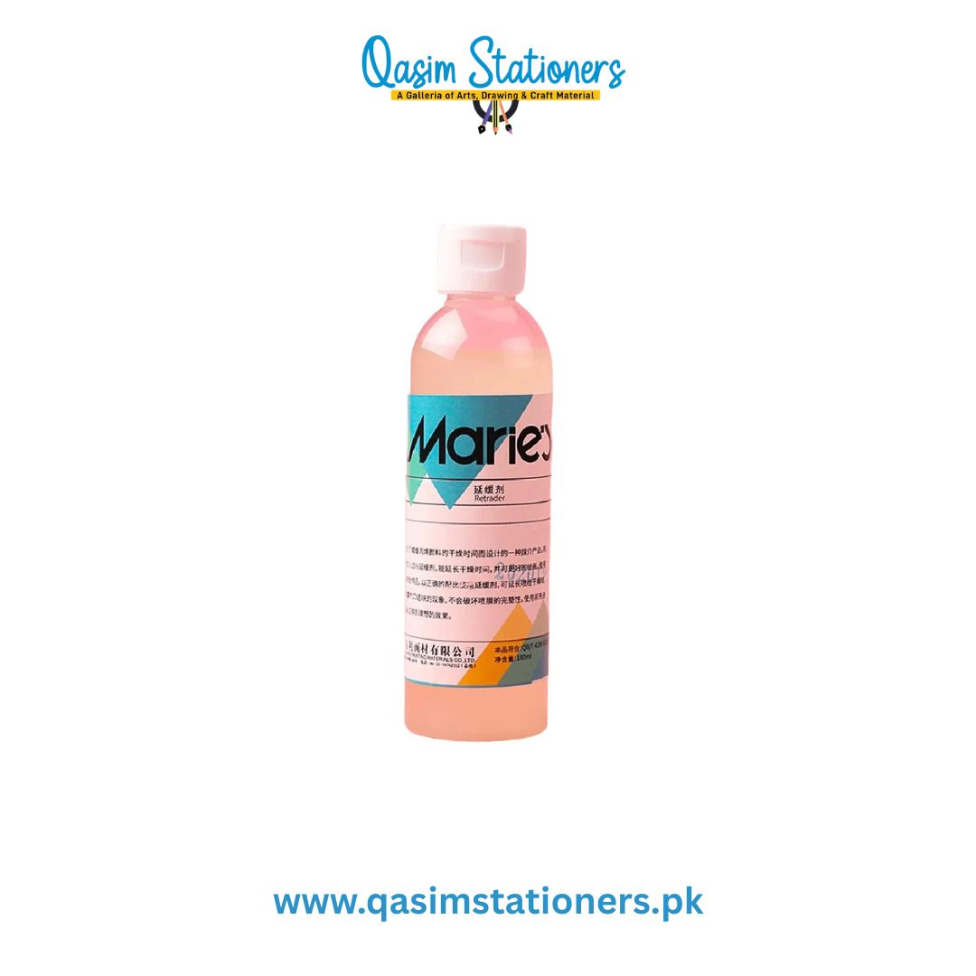 Marie's Acrylic Retarder for Slow Drying Medium 180ml at Best Price in Pakistan. Best Art Supplies, Office & Stationery Store. ✓Free Delivery ✓Cash on Delivery
