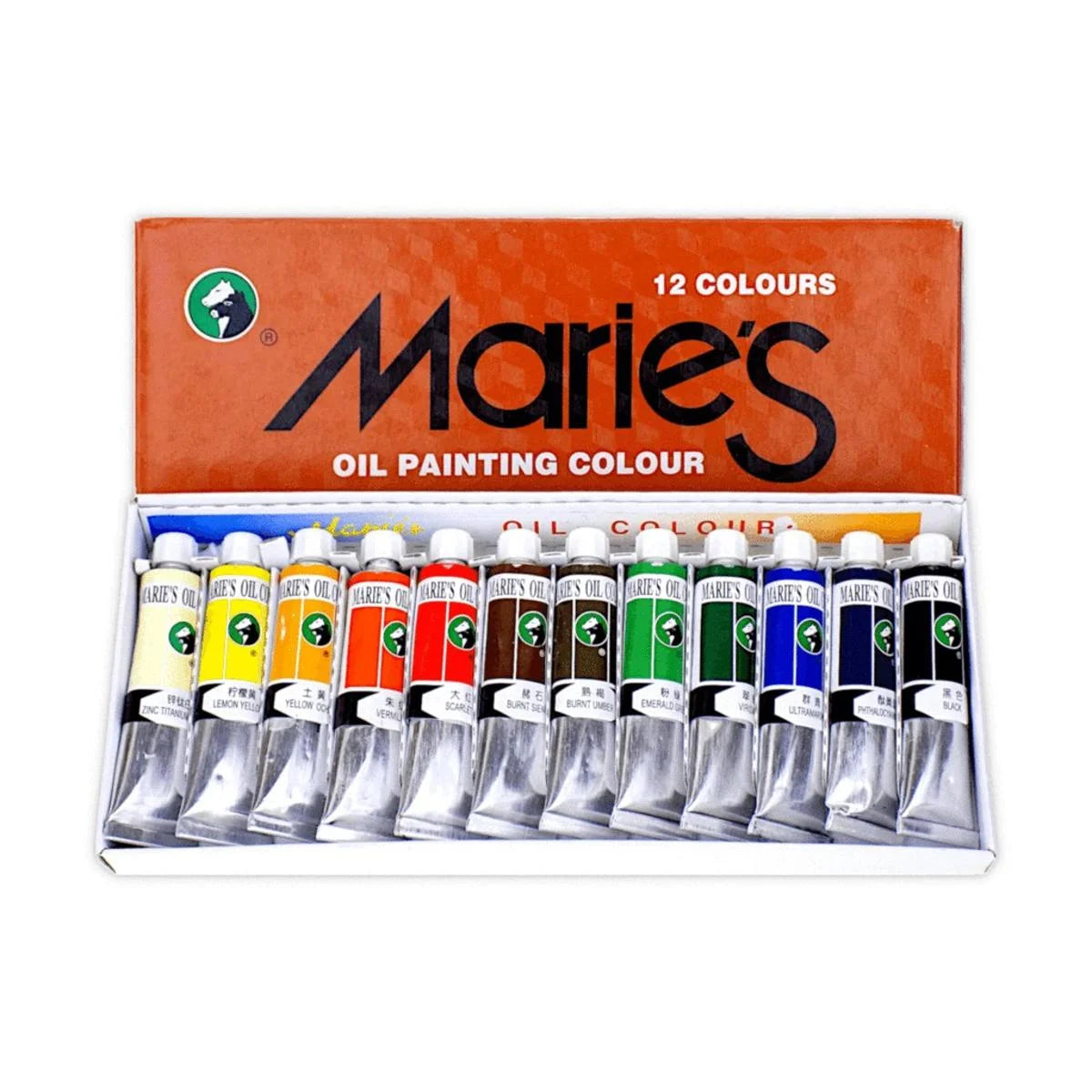 Buy Marie’s Oil Paint Color Pack of 12 x 12ml at Best Price in Pakistan. Best Art Supplies, Office & Stationery Store Check Price and Buy Online ✓ Free Delivery