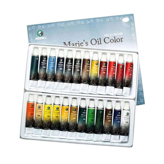 Buy Marie’s Oil Paint Color Pack of 24 x 12ml at Best Price in Pakistan. Best Art Supplies, Office & Stationery Store Check Price and Buy Online ✓ Free Delivery