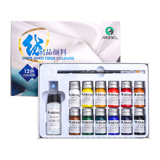 Buy Maries Dope-Dyed Fiber Permanent Fabric Paint Set Of 12 at Best Price in Pakistan. Best Art Supplies, Office & Stationery Store ✔ Free Delivery ✓ Art Deals.