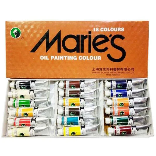 Buy Marie’s Oil Paint Color Pack of 18 x 12ml at Best Price in Pakistan. Best Art Supplies, Office & Stationery Store Check Price and Buy Online ✓ Free Delivery