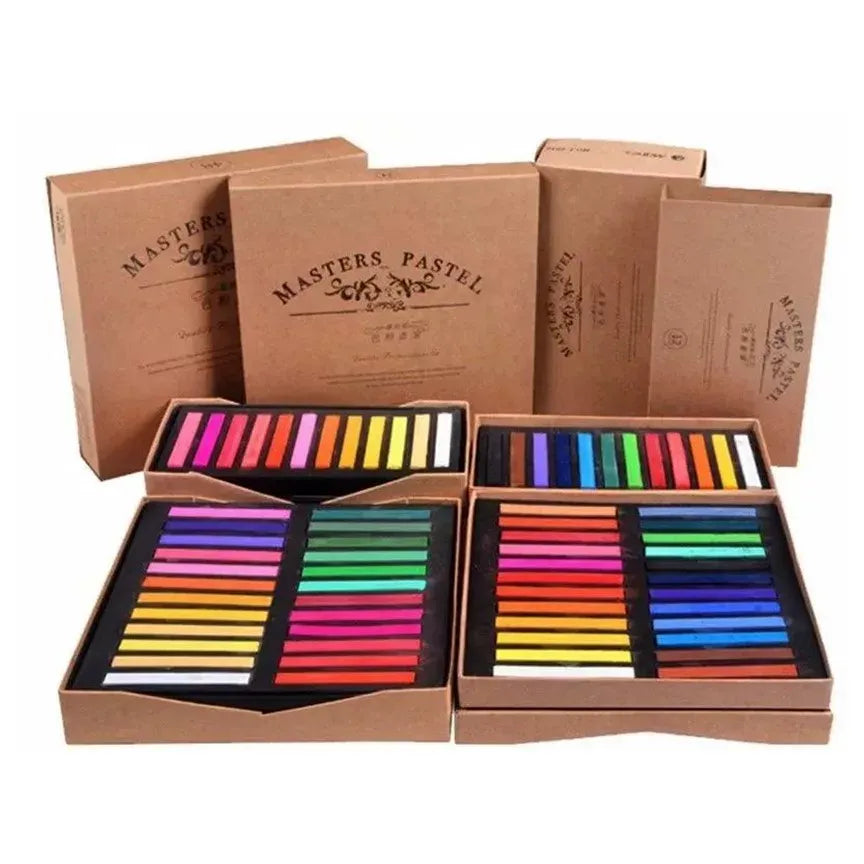Marie's Soft Pastel Colored Chalk Set offers vibrant, non-toxic colors for all ages. Ideal for gifts and artistic projects, it inspires creativity in every artist.