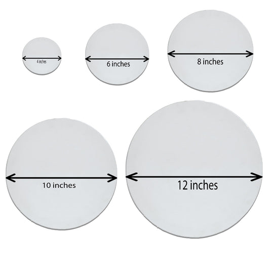 5 Piece of 4x4 – 6x6 – 8x8 – 10x10 – 12x12 Inches White Round Canvas Board at Best Price in Pakistan. Best Art Supplies, Office & Stationery Store. ✓Free Delivery ✓Cash on Delivery ✓Deals