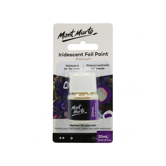 Buy Mont Marte Premium Foil Paint Iridescent 20ml at Best Price in Pakistan. Best Art Supplies & Stationery Store Check Price and Buy Online ✓ Free Delivery