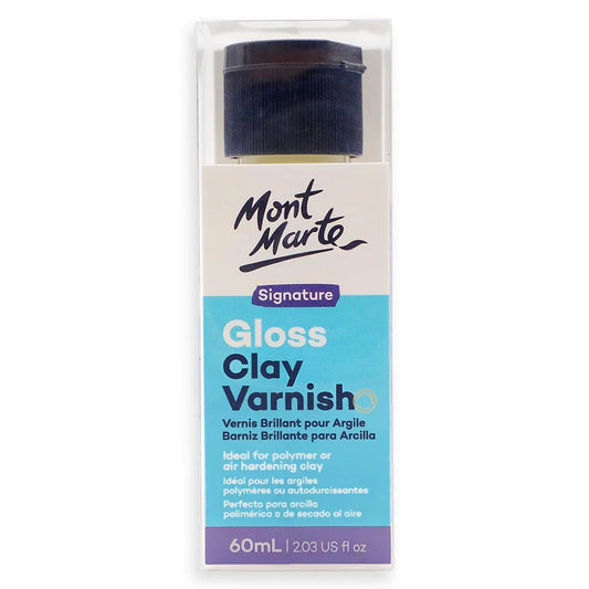 Buy Mont Marte Gloss Clay Varnish Signature 60ml at Best Art Supplies & Stationery Store. Check Price and Buy Online. ✓ Free Shipping ✓ Cash on Delivery