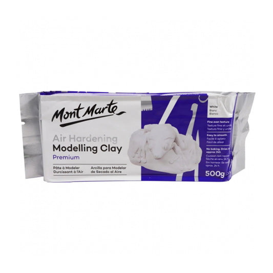 Mont Marte Premium Air Hardening Modelling Clay - White 500gms at Best Price in Pakistan. Best Art Supplies, Office & Stationery Store. ✓ Free Delivery ✓Cash on Delivery ✓ Deals