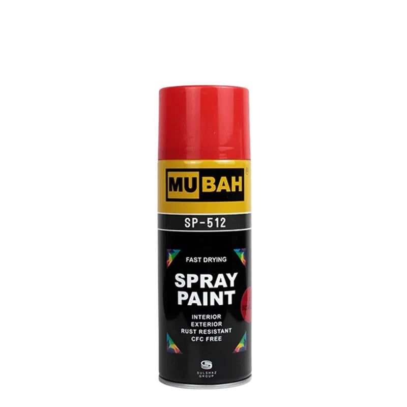 Shop Mubah Spray Paint No.23 Scarlet - 400 ml at Qasimstationers.pk. Find the best price and unleash your creativity with our premium spray paint!