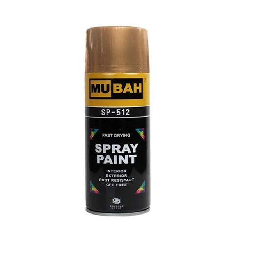 Mubah spray paint Gold 400 ml