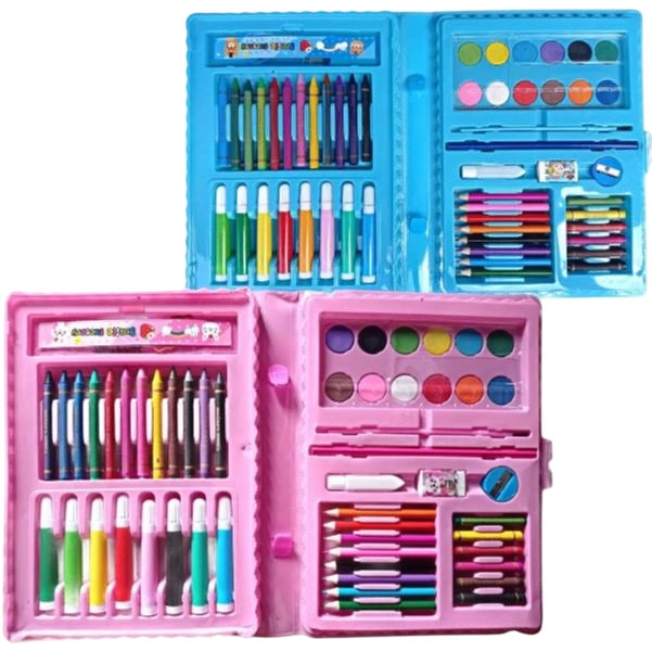 Multicolor 68 PCS Coloring kit / Set with Button Box Best Quality at Best Price in Pakistan. Best Art Supplies, Office & Stationery Store. ✓Free Delivery ✓Cash on Delivery ✓Deals