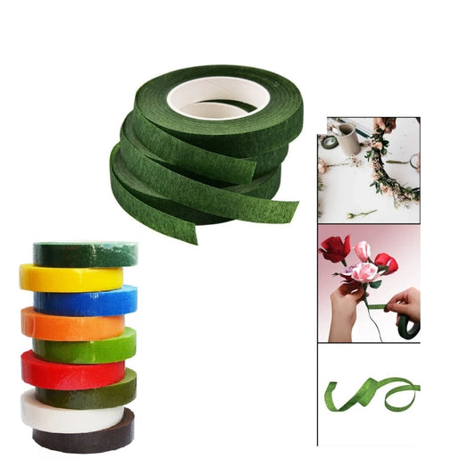 Shop premium floral tape, florist tape, and stem tape at Qasimstationers.pk. Ideal for creating stunning floral designs and arrangements effortlessly.