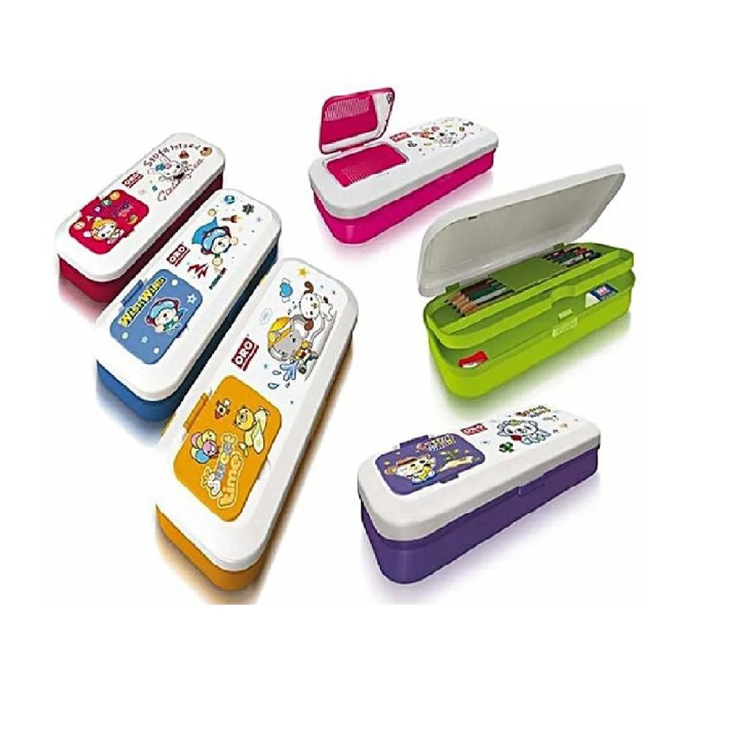 Oro La-Bello Pencil Box / Geometry Box with Mirror and Comb at Best Price in Pakistan. Best Art Supplies, Office & Stationery Store. ✓ Free Delivery ✓ Cash on Delivery ✓ Deals