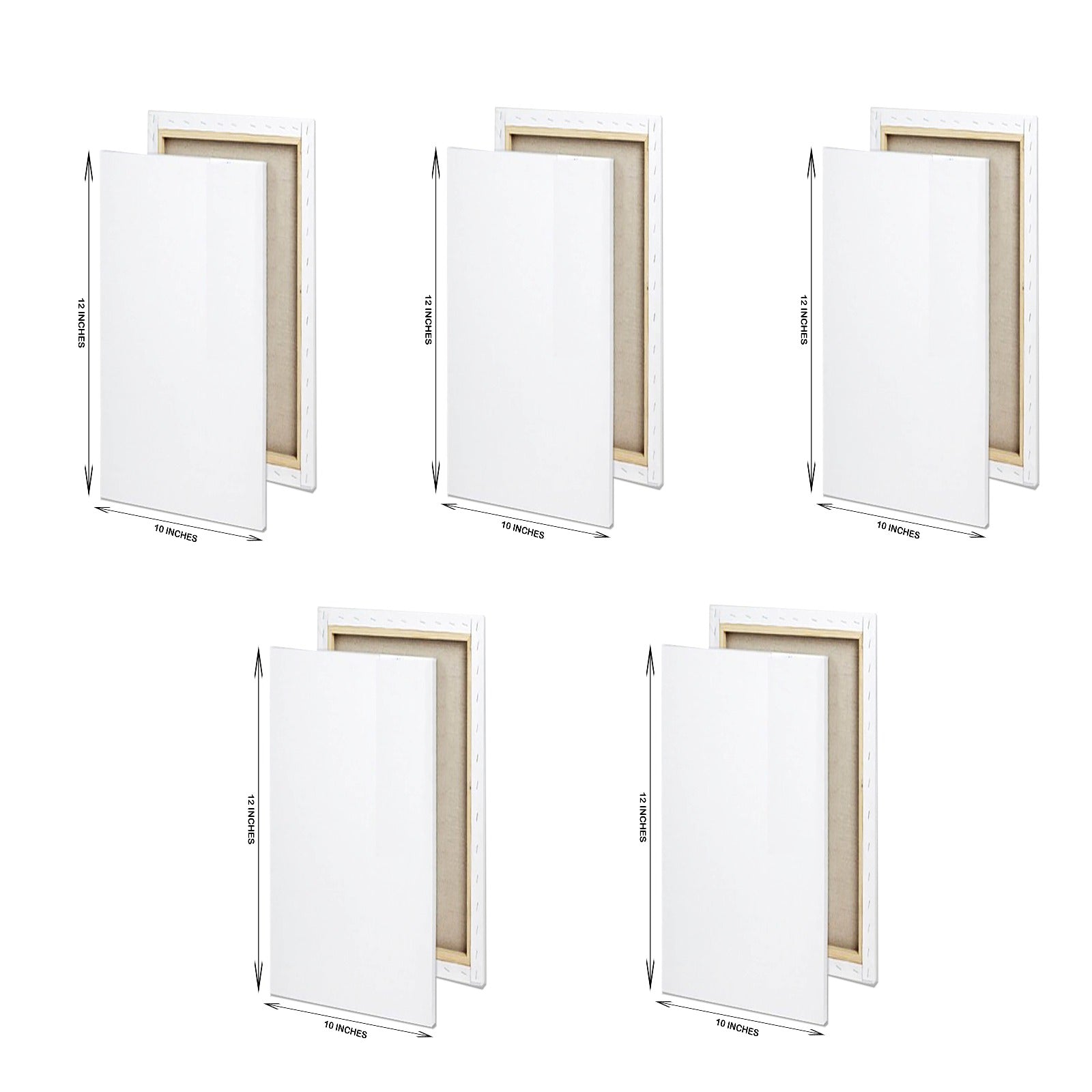 Pack Of 5 - Canvas Board 10 x 12 inches at Best Price in Pakistan. Best Art Supplies, Office & Stationery Store. ✓Free Delivery ✓Cash on Delivery ✓Deals
